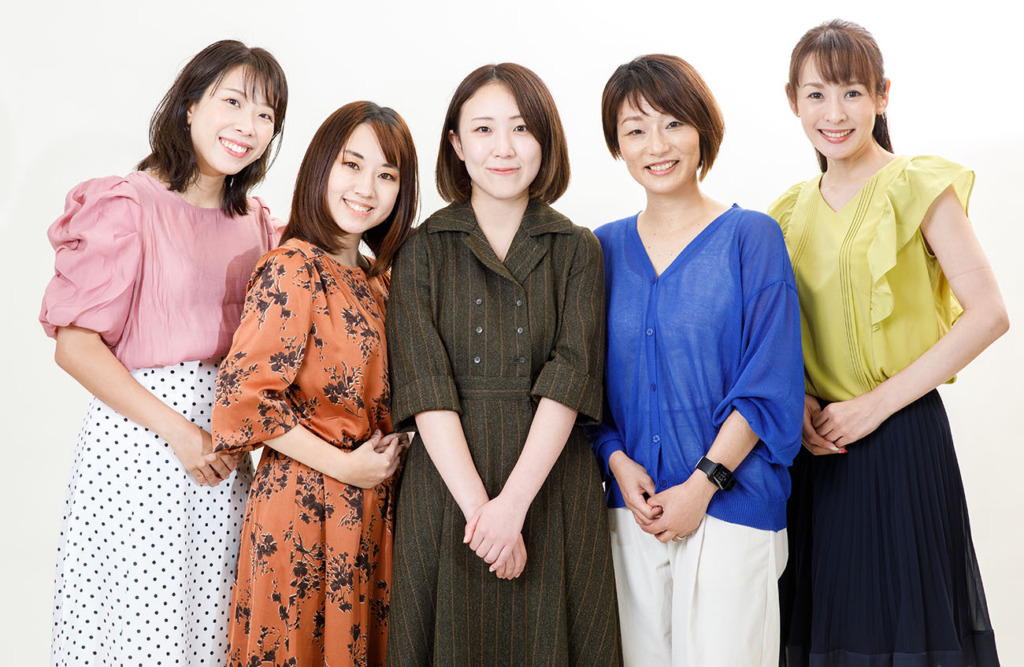 パーソナリティ5人