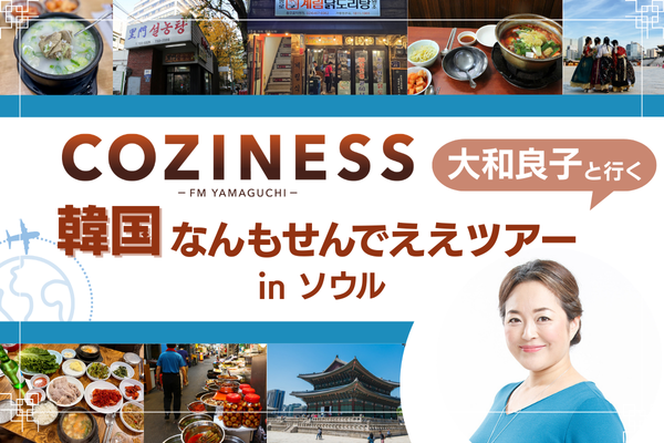 COZINESS 大和良子と行く韓国なんもせんでええツアーinソウル 訪問先の通仁市場や景福宮、韓国料理の画像